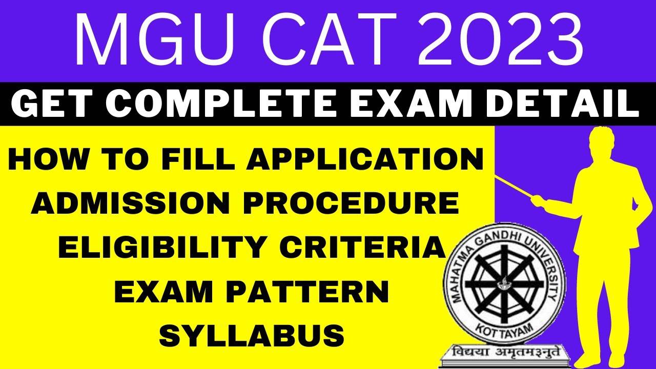 mgu-cat-2023-admit-card-10th-may-dates-eligibility
